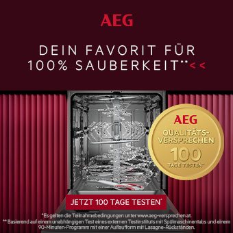 AEG Qualitätsversprechen
