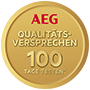 AEG Qualitätsversprechen