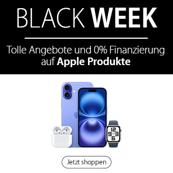 Black Week mit Apple Produkten
