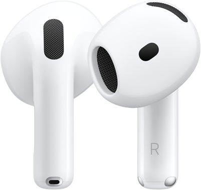AirPods 5 Hardware, Vorder- und Rückansicht zeigt das Design