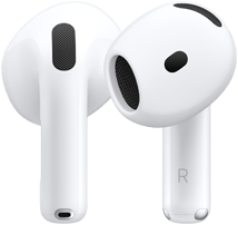 AirPods 5 Hardware, Vorder- und Rückansicht zeigt das Design