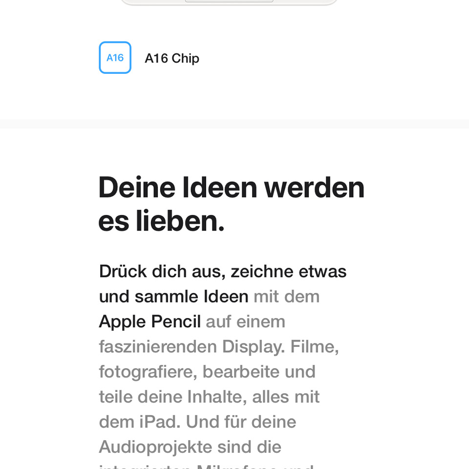 Apple iPad A16