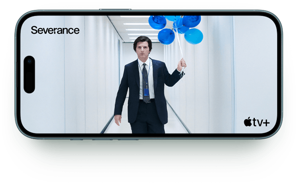 Die Apple TV plus Serie Severance auf dem iPhone 16
