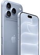 iPhone, Farbe Polar (Hellblau), Rückansicht mit Ceramic Shield, Dreifach-Kamera-System