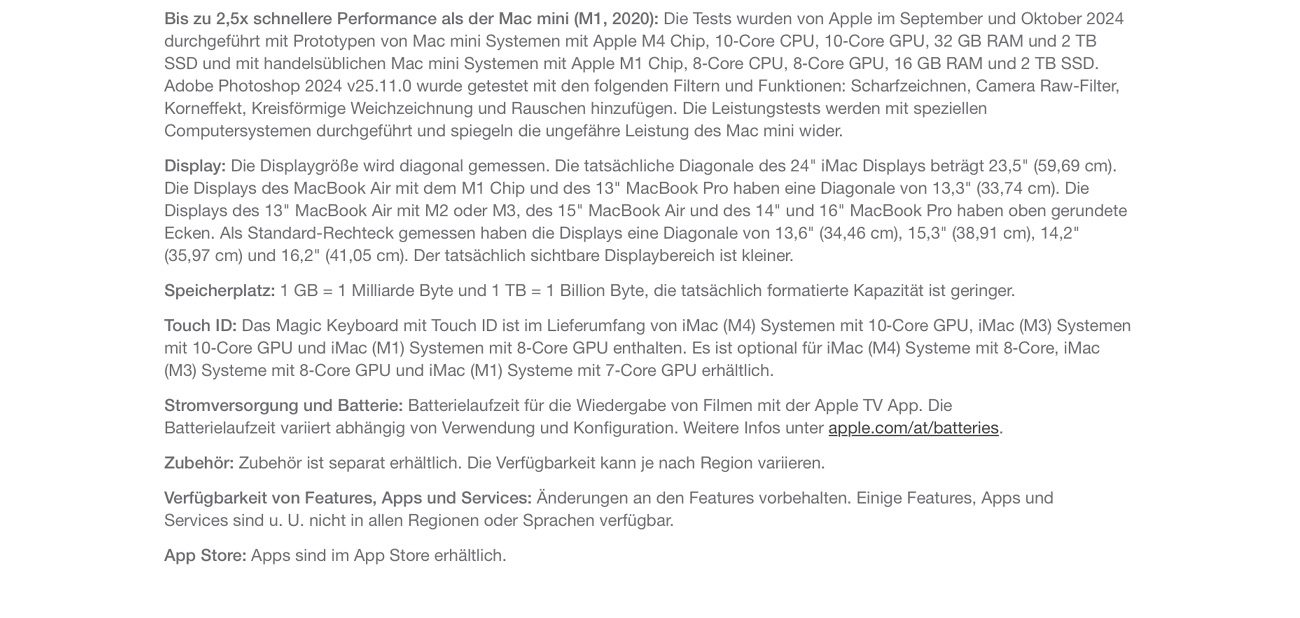 Apple Mac mini M4