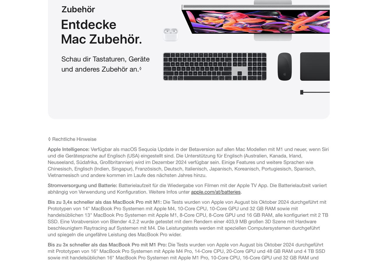 Apple MacBook Pro M4