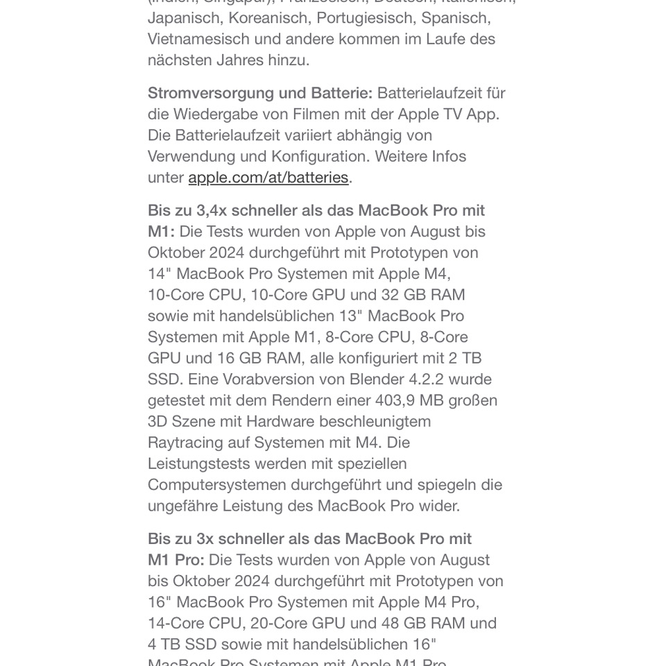 Apple MacBook Pro M4