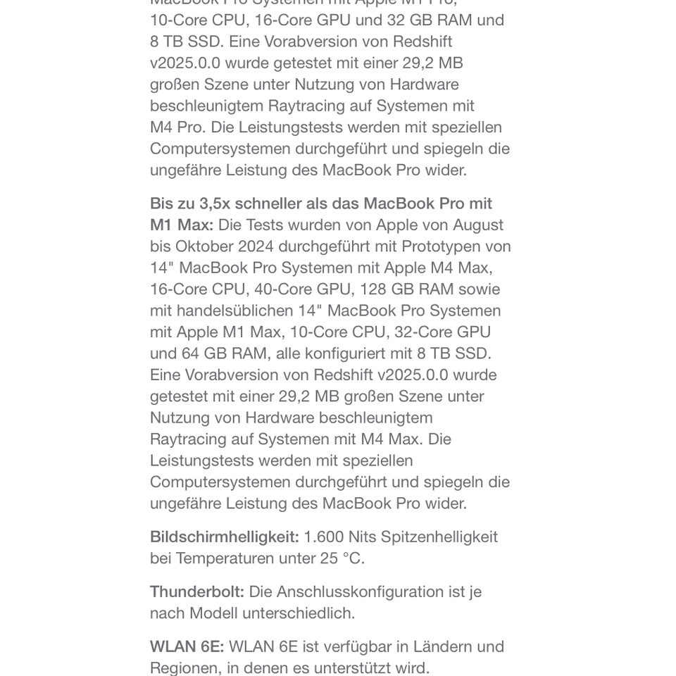 Apple MacBook Pro M4