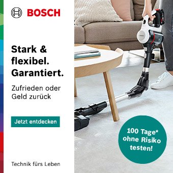 Bosch Unlimited 100 Tage Geld zurück Garantie