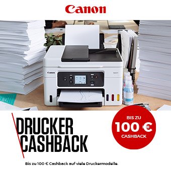 Canon Drucker Cashback