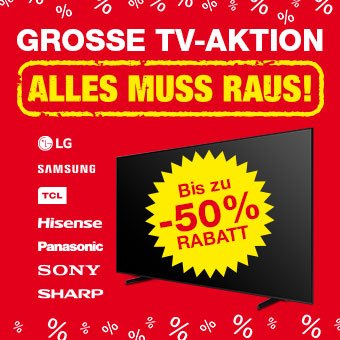 TV Abverkauf