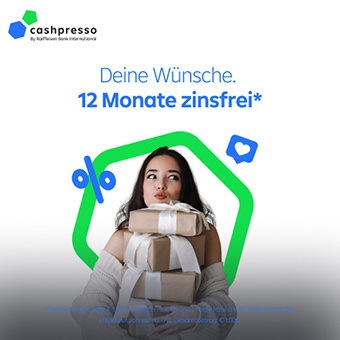 0% Finanzierung für 12 Monate
