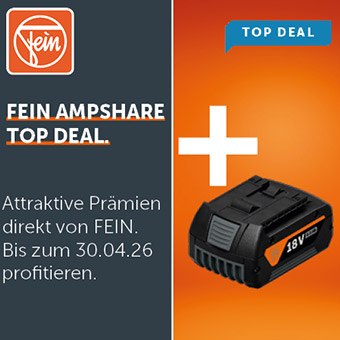 FEIN AMPShare Aktion
