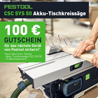 Festool Gutschein Aktion