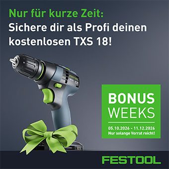 Festool Bonus Weeks