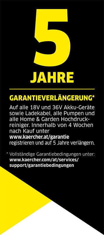 Kärcher Garantieverlängerung