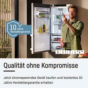 Liebherr 10 Jahre Herstellergarantie