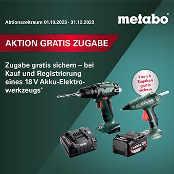 Metabo Gratis Zugabe