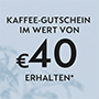 Nespresso - Erhalten Sie einen € 40 Nespresso Gutschein