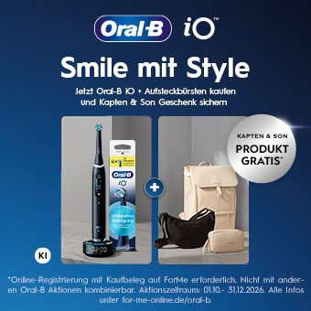 Oral-B - Jetzt Kapten & Son Geschenk sichern!