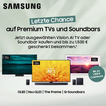 Samsung TV Soundbar Cashback