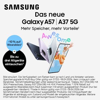 Samsung Galaxy A37 & A57 5G