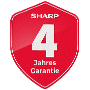Sharp 4 Jahres Garantie