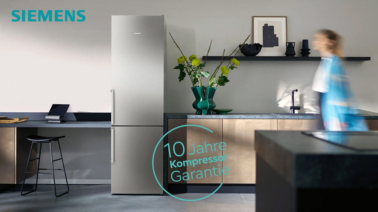 Siemens 10 Jahre Kompressorgarantie