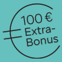 Jetzt € 100,- Geld zurück!
