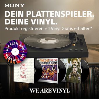 Sony Vinyl Gratis sichern