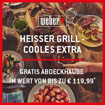 Weber Spirit Gasgrill kaufen und passende Abdeckhaube sichern
