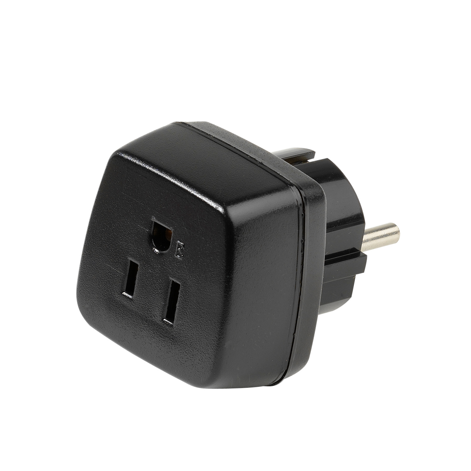 Garza Universal-Reiseadapter Mit Schuko-Stecker – Kindersicher, Flach & Kompatibel Mit Vielen Steckertypen