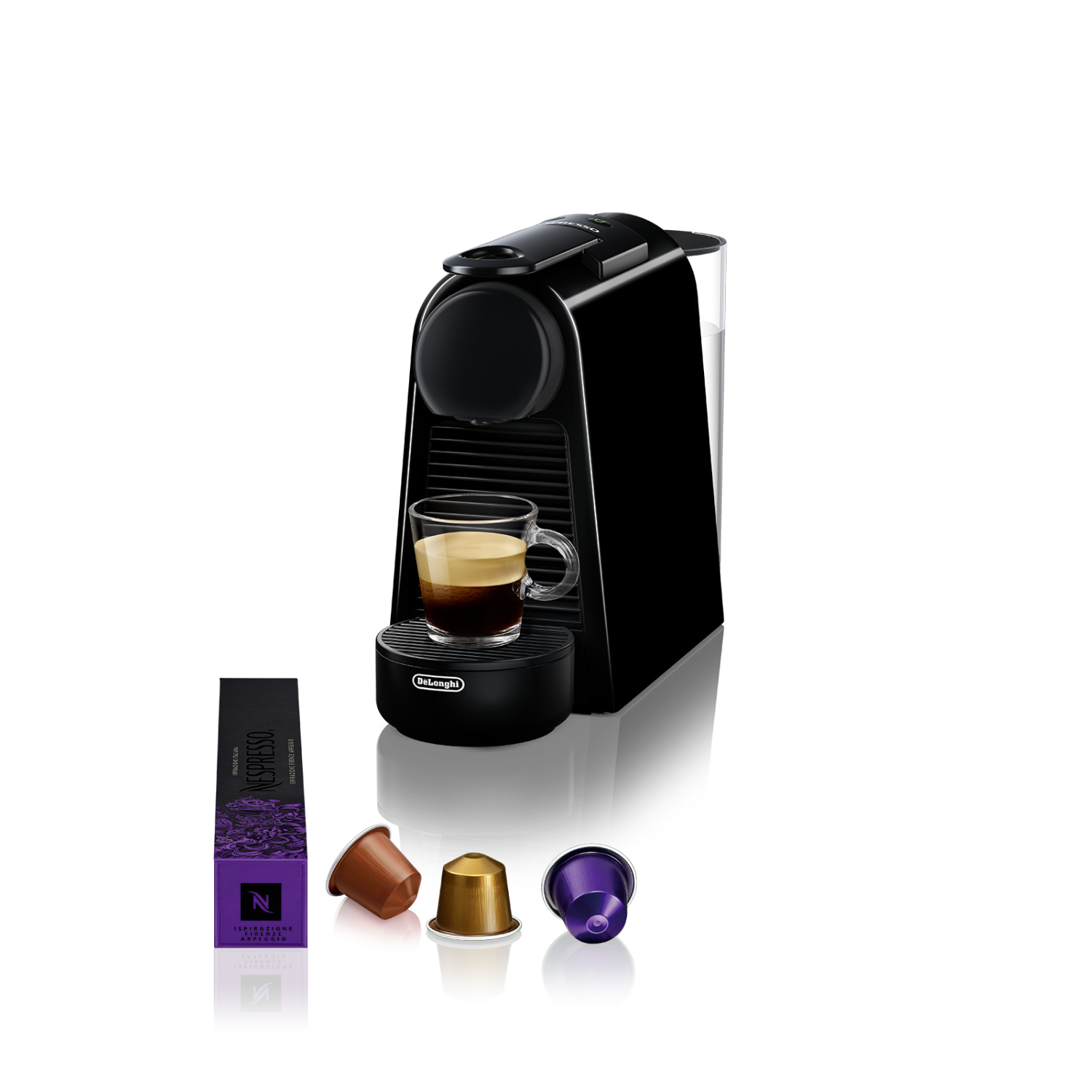 Delonghi EN85B Essenza Mini Black Nespresso Kapselmaschine Kaffeemasch