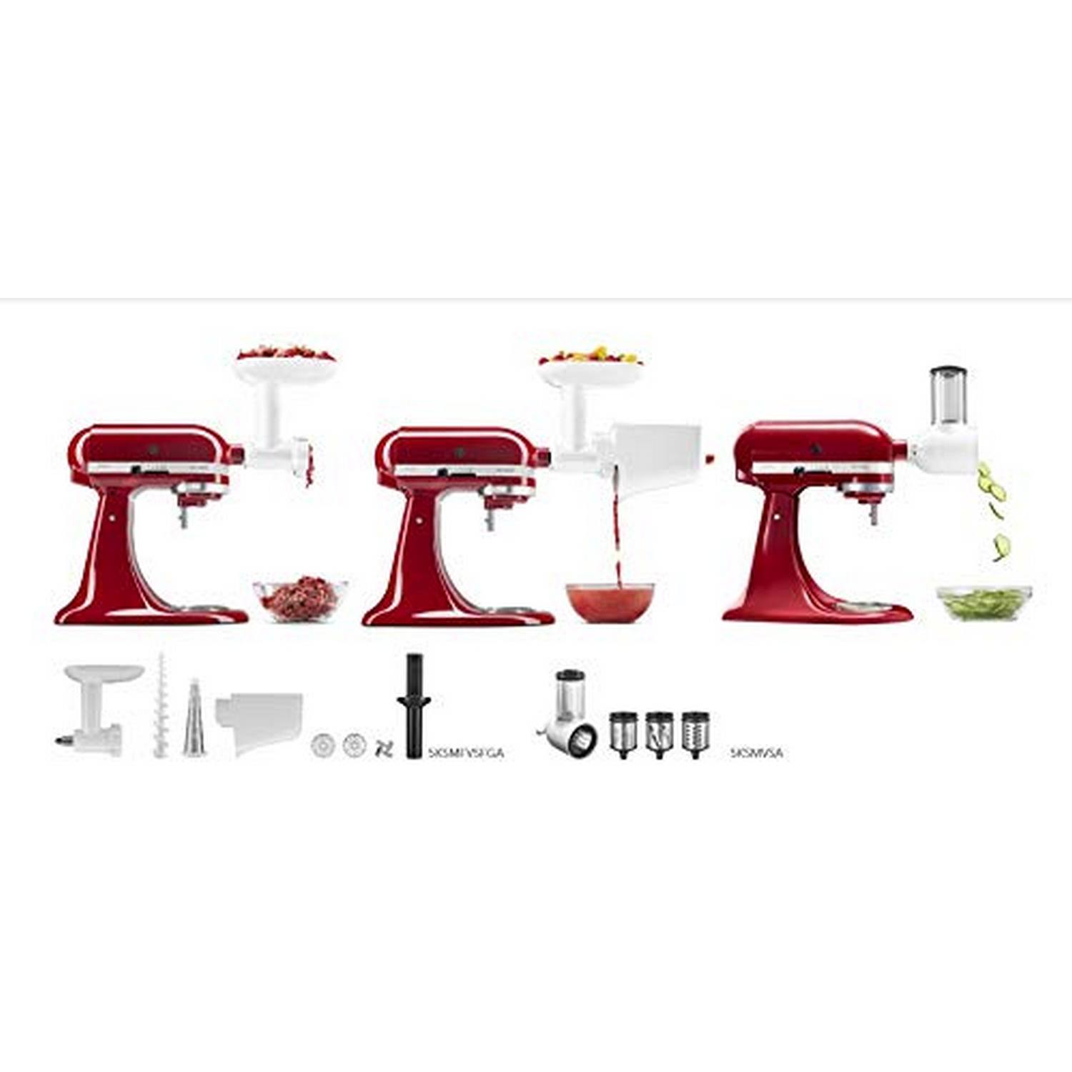 KitchenAid 5KSM2FPPC 3tlg ZubehörSet electronic4you