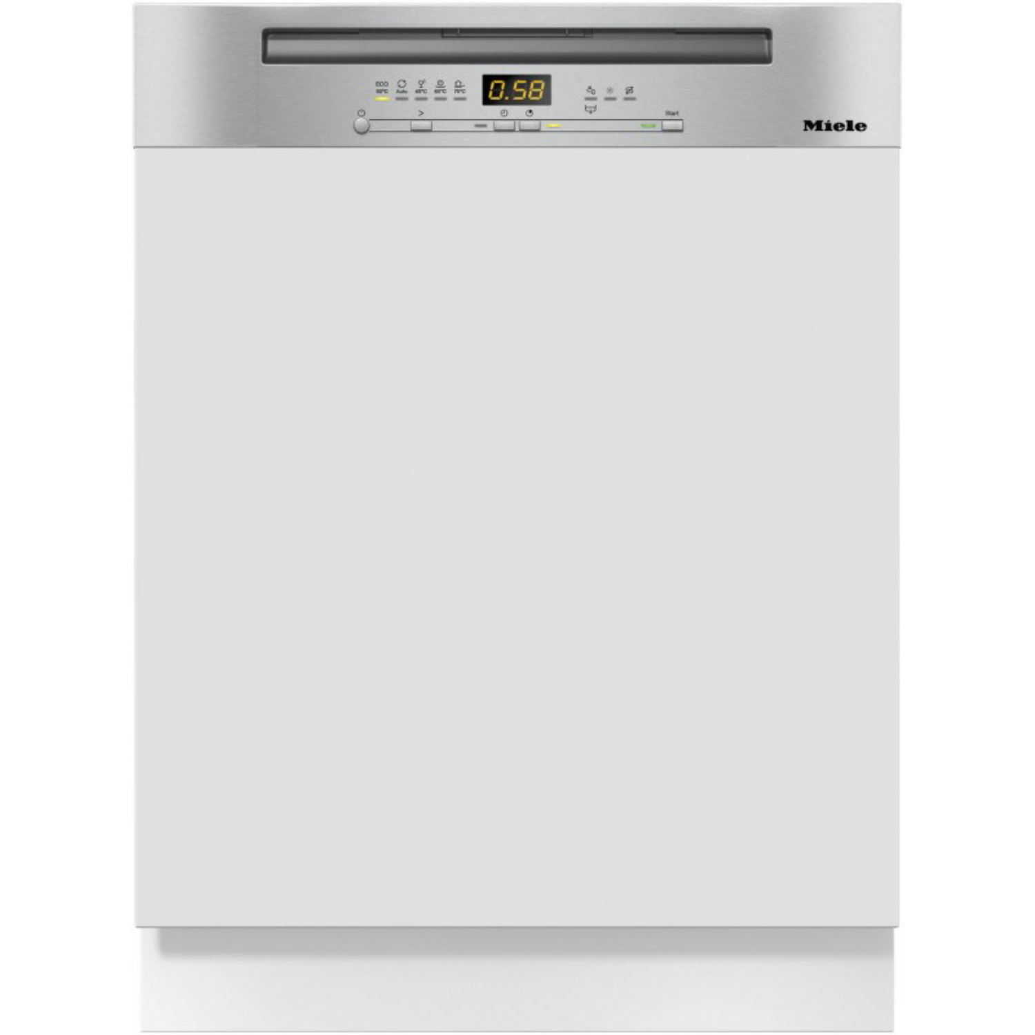 Miele G5210 SCi Active Plus CleanSteel | electronic4you Miele Einbau Geschirrspüler, G5210SCi, Edelstahl