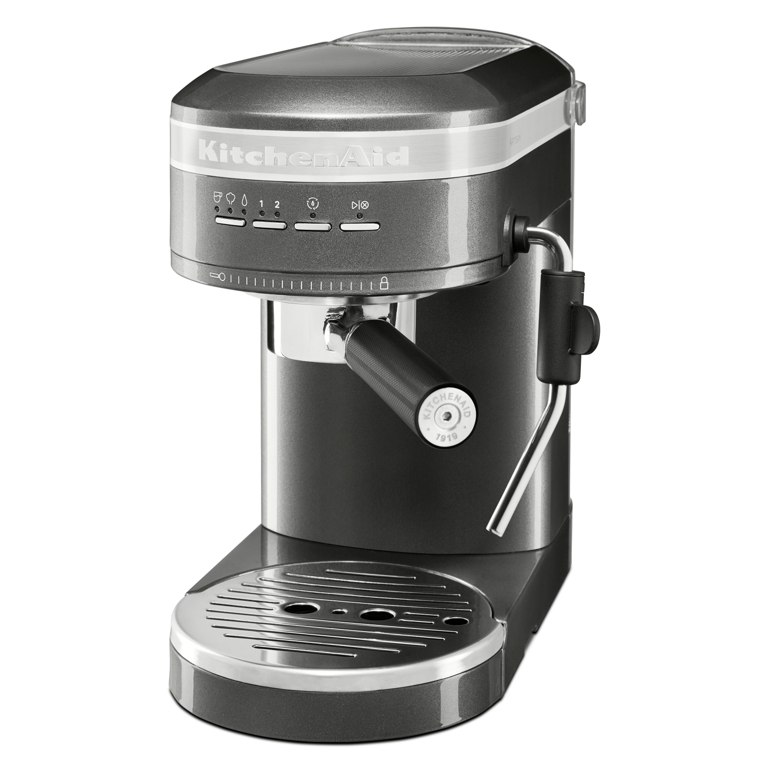 KitchenAid 5KES6503EMS Medallion Silber Espressomaschine Artisan
