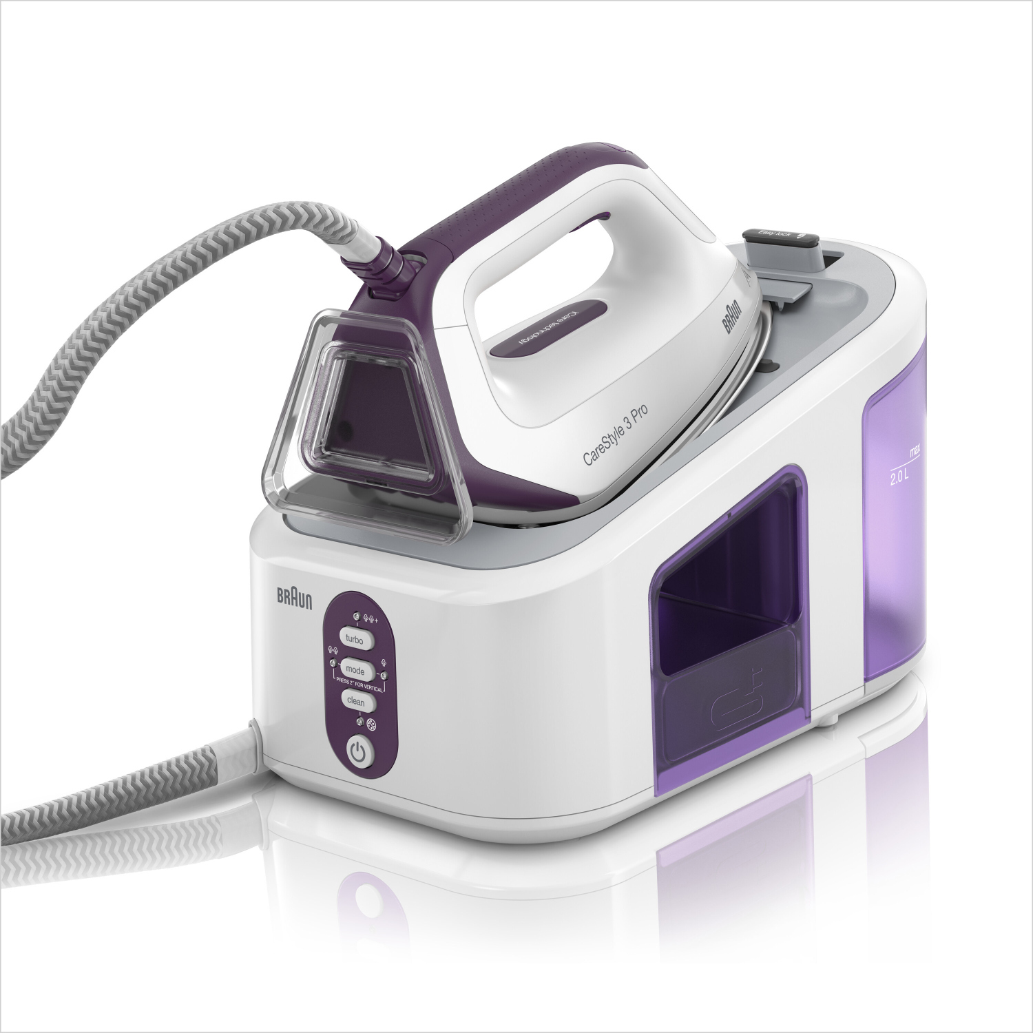 Braun CareStyle 3 Pro IS3155VI Bügelstation, lila