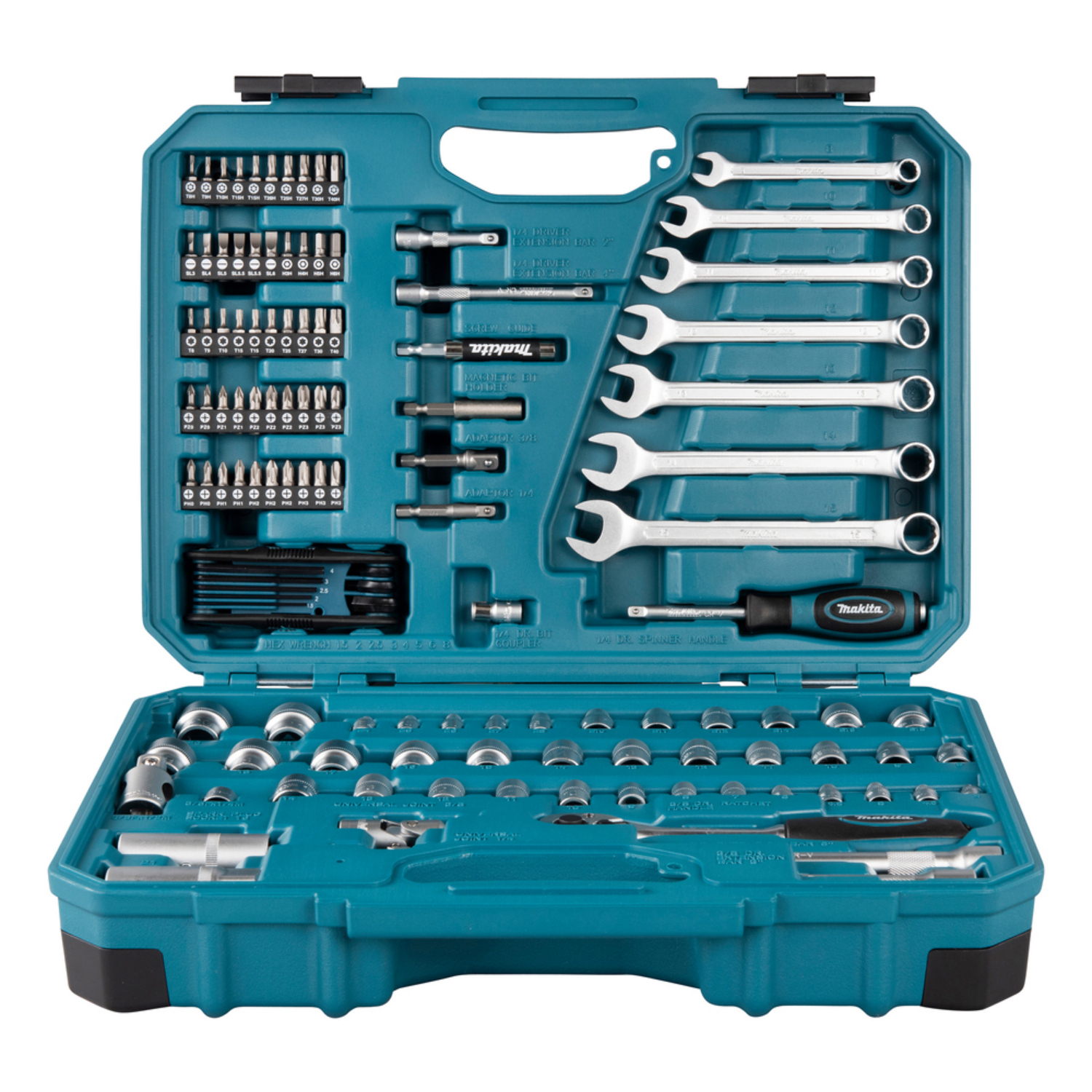Makita Handwerkzeugset, E-06616 120-tlg. inkl. Koffer