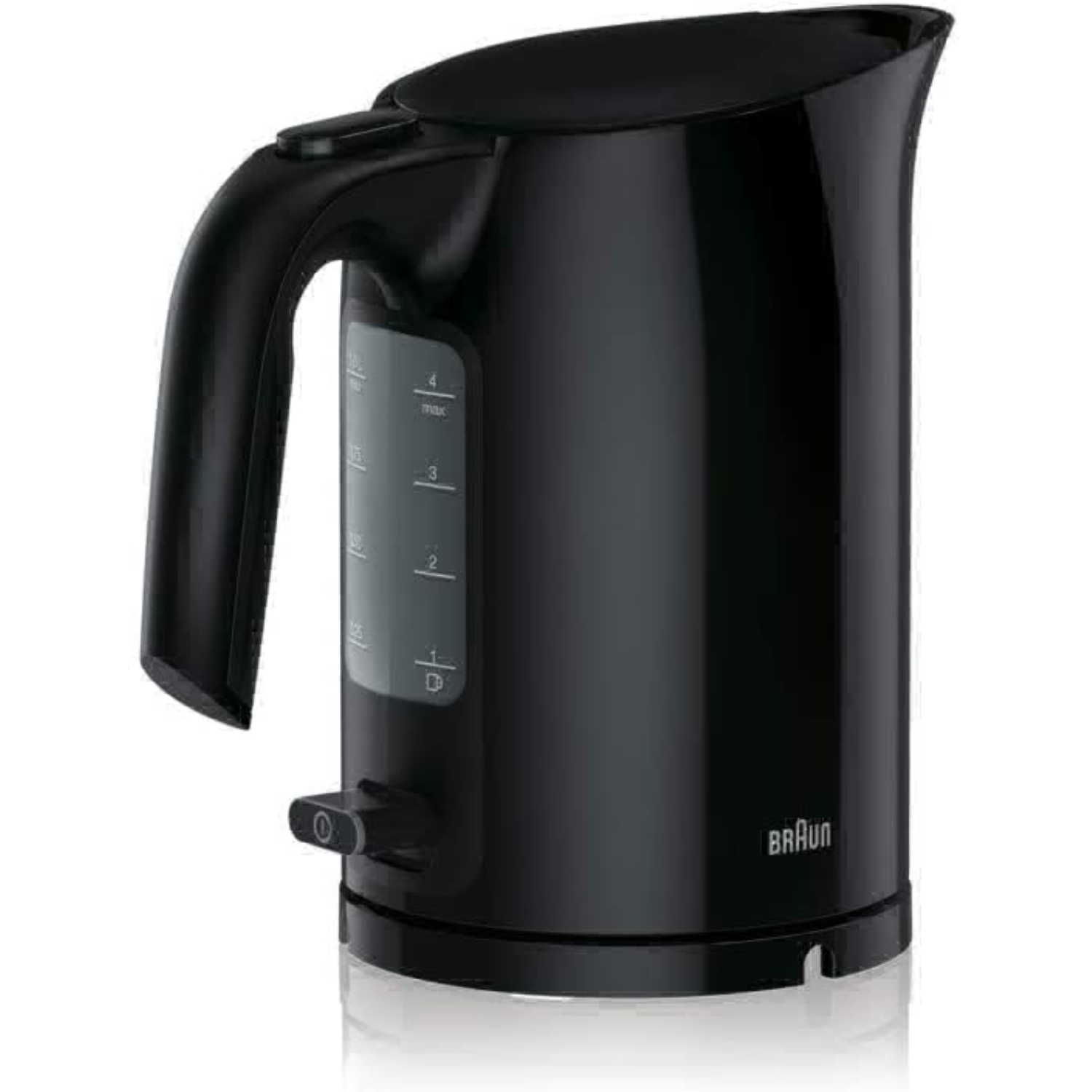 Braun WK 3000 BK Wasserkocher PurEase schwarz, 1 Liter
