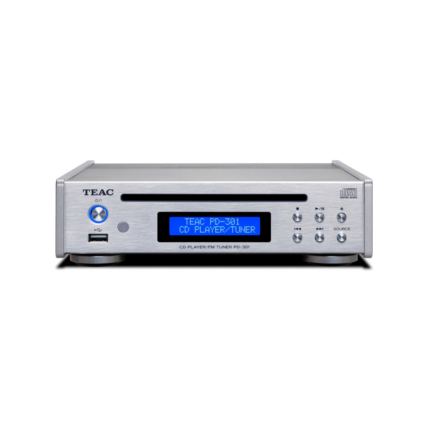 Teac PD-301DAB-X silber CD Player/DAB+/FM