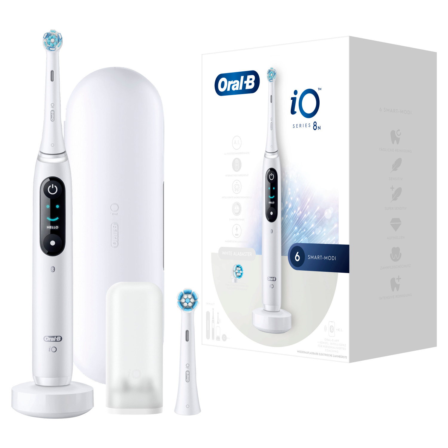 OralB iO Series 8N White Alabaster JAS2 electronic4you