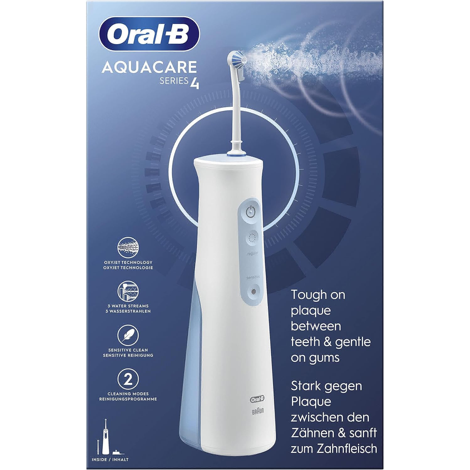 Oral-B AquaCare 4 Munddusche JAS22 Weiß