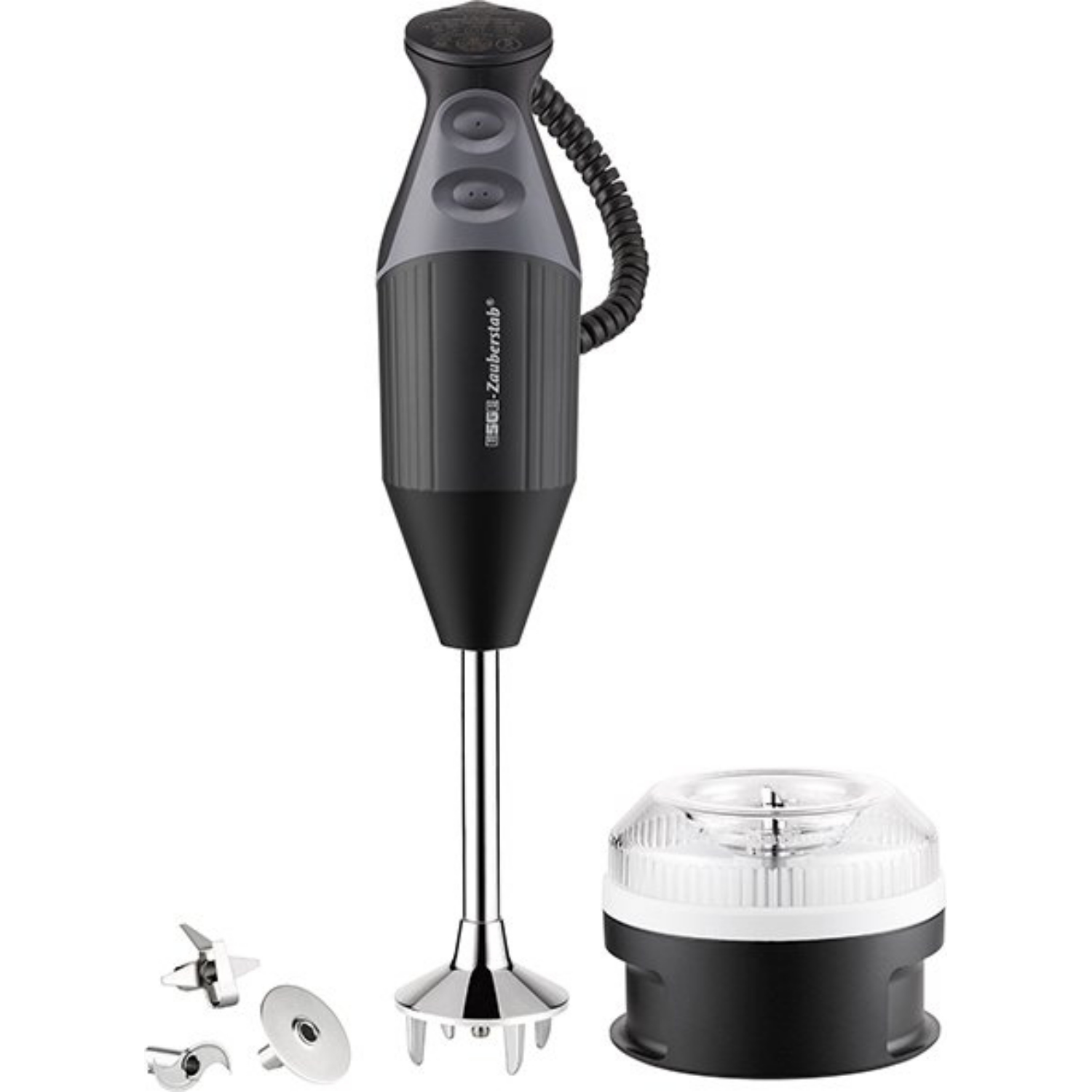 ESGE Zauberstab M 200 BBQ - Stabmixer In Schwarz Bis 17.000 U/min Mit Zubehör Für Grill & Küche