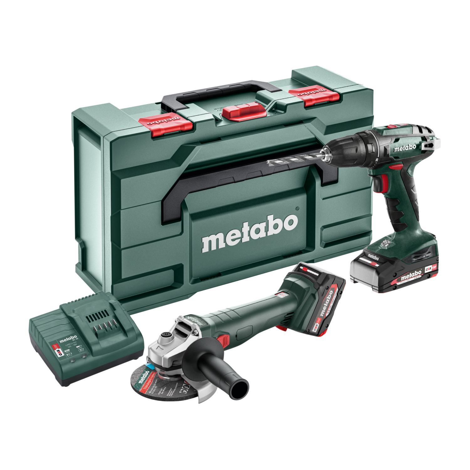 Metabo Combo Set 2.4.3 18 V *BS18+W18 Akku-Maschinenset inkl. Koffer +