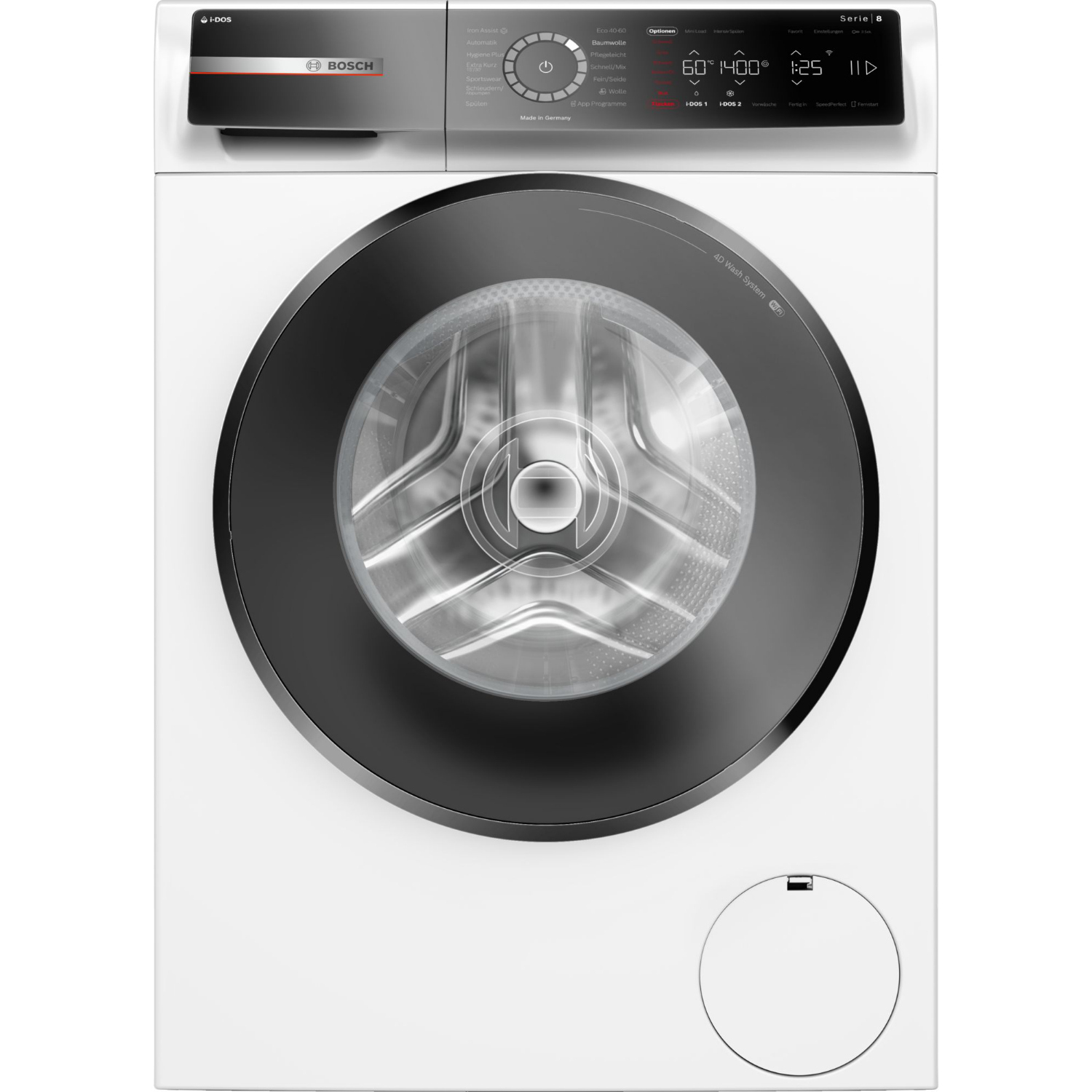 Bosch WGB244A40 Serie 8 i-DOS Waschmaschine, 9kg, A Klasse