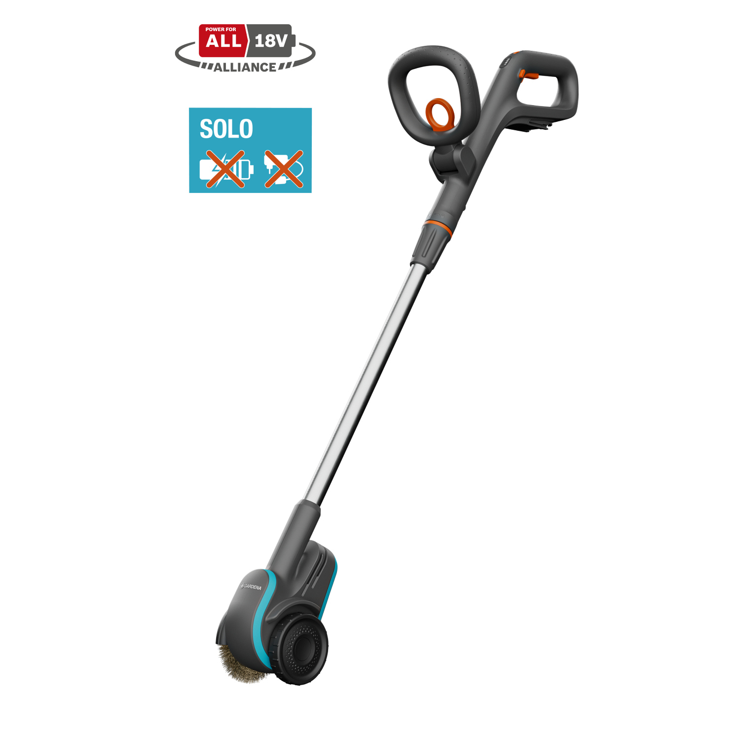 Gardena Akku-Fugenbürste EasyWeed 1800/18V P4A solo, 14820-55