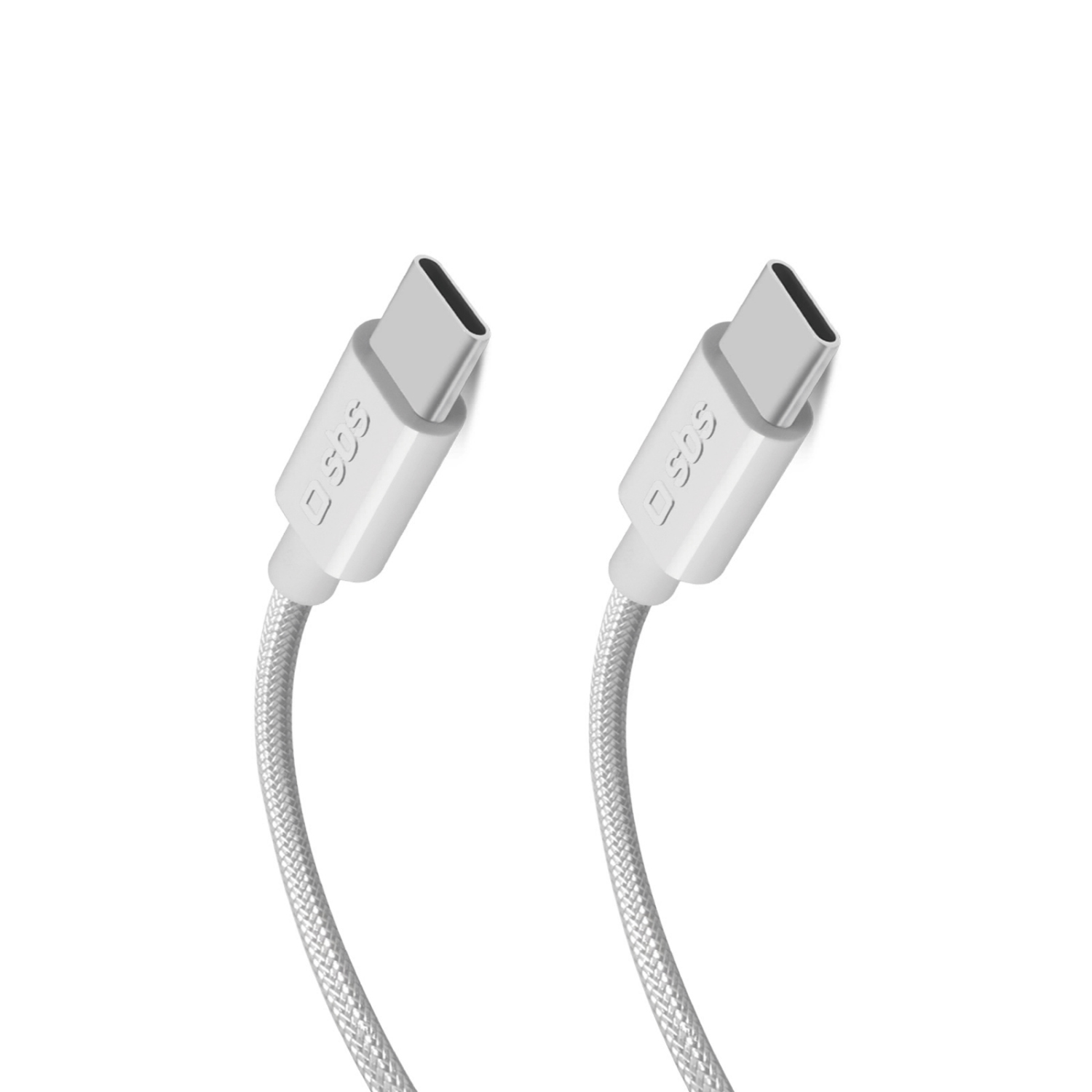 SBS USB-C – USB-C Kabel 2m weiss | electronic4you