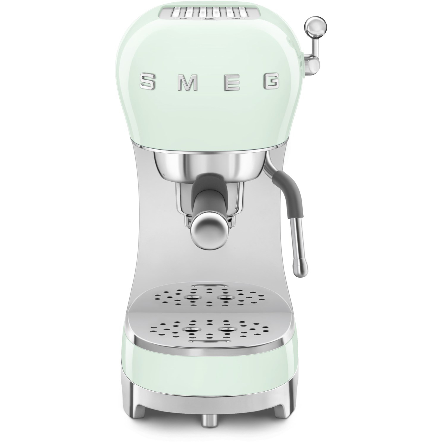 SMEG ECF02PGEU Espresso-Kaffeemaschine 50's Style, Pastellgrün, Siebtr