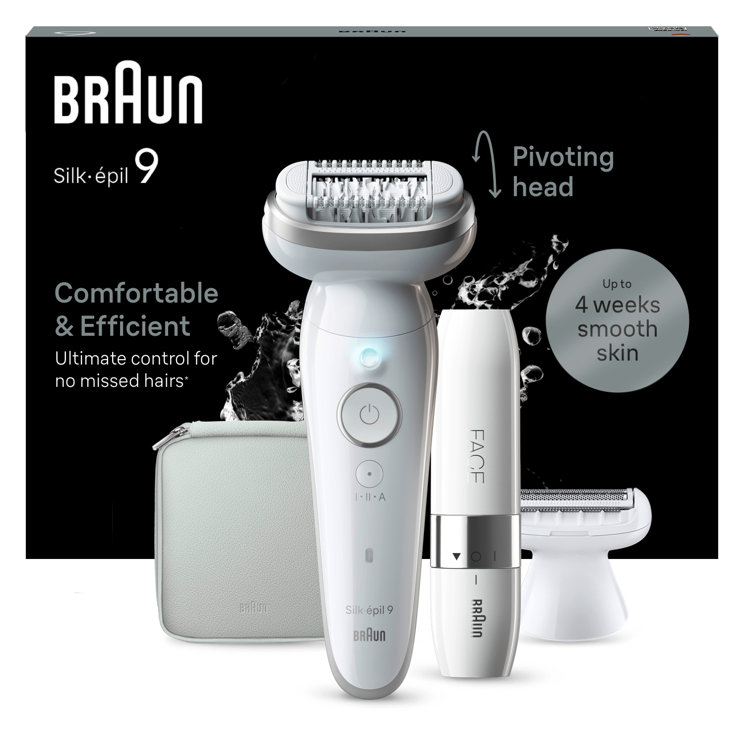 Braun Silk-épil 9-341 SensoSmart Wet&Dry Epilierer
