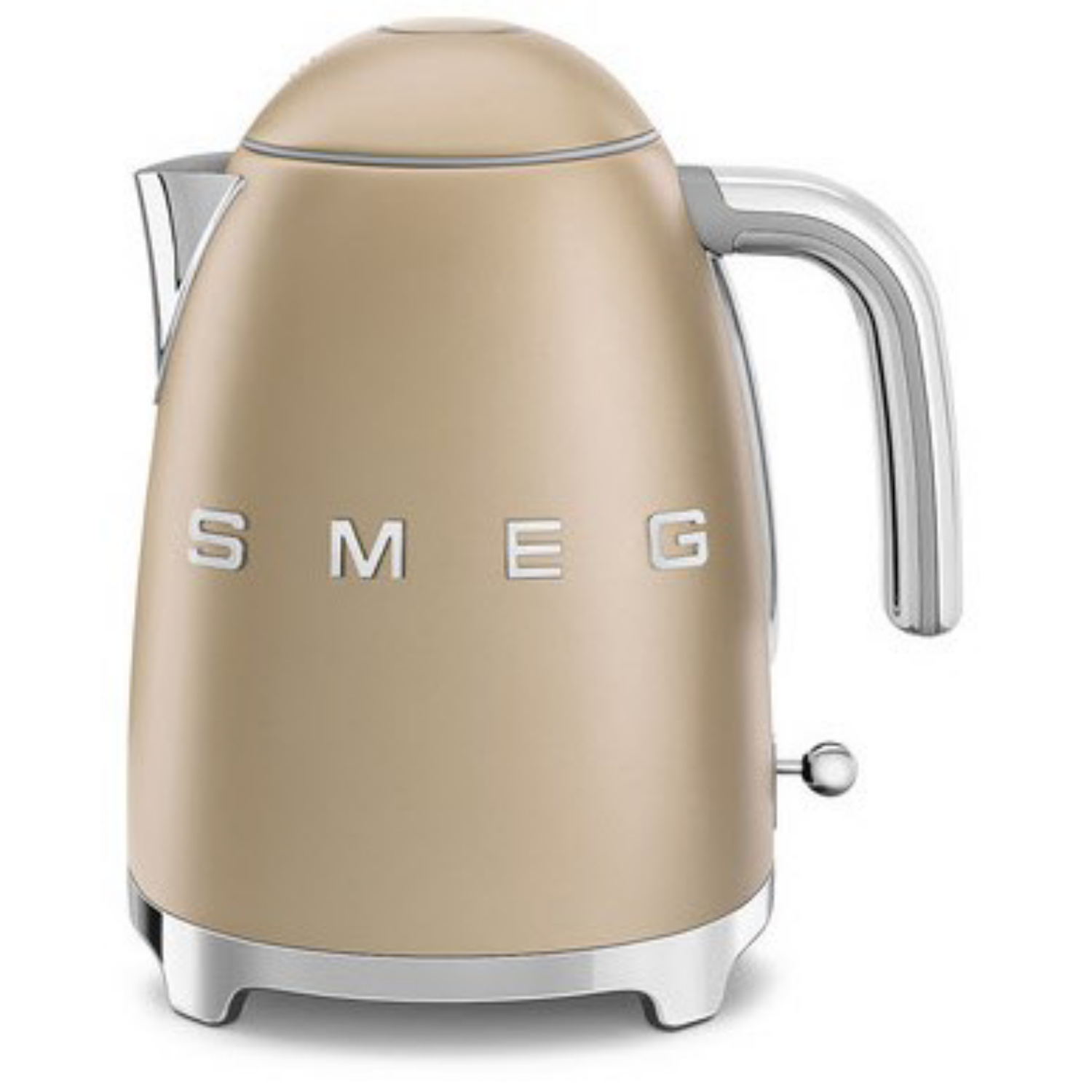 SMEG KLF03CHMEU Wasserkocher 50's Retro Style, Champagner Matt
